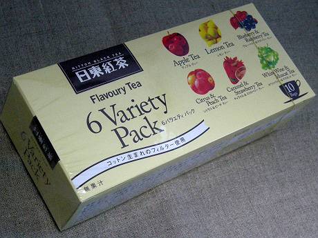 日東紅茶の 6 バラエティ パック