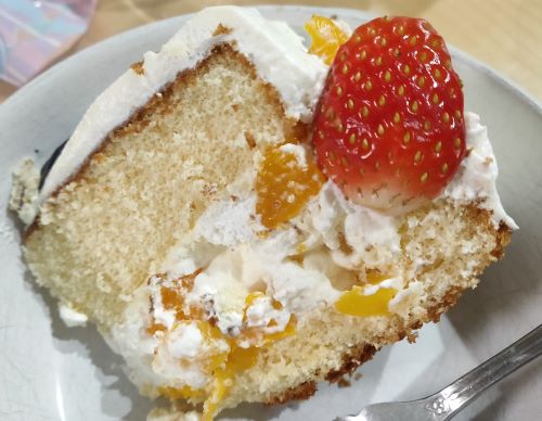 「お茶目なお顔」のバースデーケーキ★12歳になりました。おめでとう！