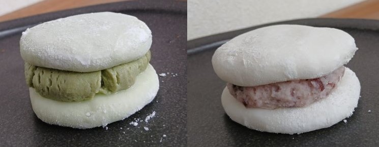 無印良品★ふわもちサンド「抹茶クリーム」「あずきクリーム」ふんわり柔らか食感