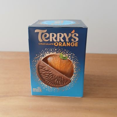 TERRY'S★テリーズ チョコレートオレンジ ミルク(オレンジの形をしたユニークなチョコ)