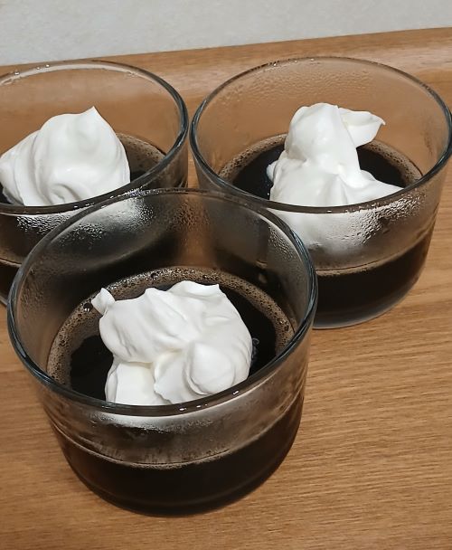ゼライスで作る♪簡単コーヒーゼリー