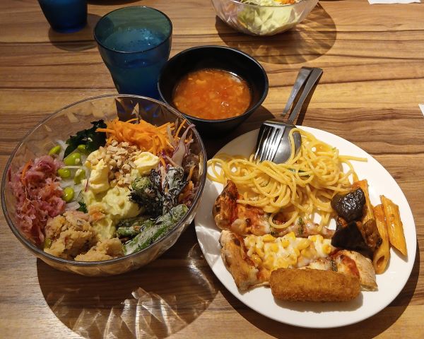 南町田グランベリーパーク♪ランチビュッフェ