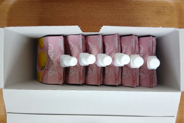 味の素「アミノバイタル®ami活」ゼリードリンク 朝のピンクグレープフルーツ味★モラタメ.net