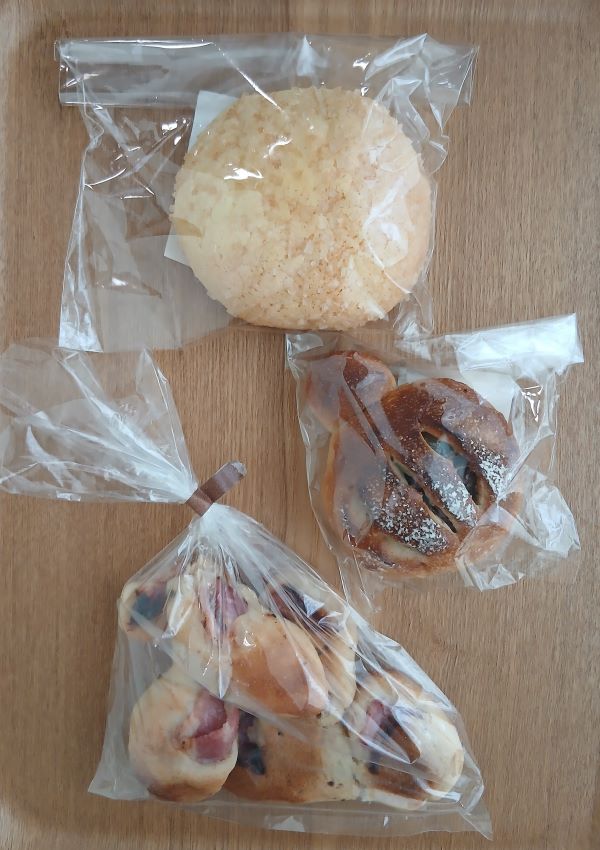高久製パン「食パンハウス」★メロンパン、イチジクのパン、ベーコンエピ