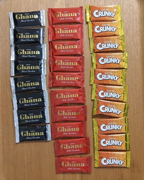 3種類の大袋★ロッテのチョコレート全5種（ロッテ大袋アソートセット）チョコ三昧