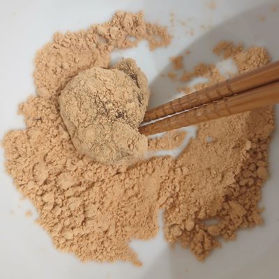 水を入れて混ぜるだけ「手づくりわらび餅」もっちもち新食感：コーヒーを使ってみた