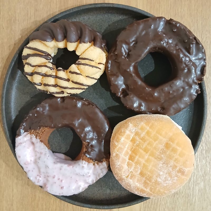 ミスタードーナツ★ネットオーダー限定ドーナツ4種:全部食べたい♪