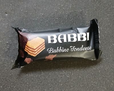 ウエハース好きにはたまらない。。。イタリア生まれのBABBI（バビ）