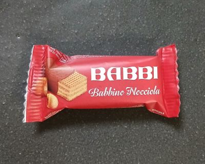 ウエハース好きにはたまらない。。。イタリア生まれのBABBI（バビ）