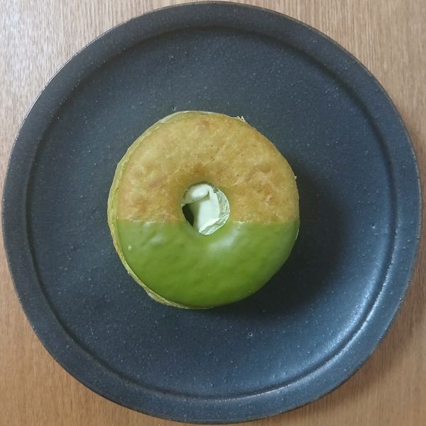 misdo★宇治抹茶ドーナツシリーズ「ドら抹茶 栗あん抹茶ホイップ」と定番「ハニーディップ」