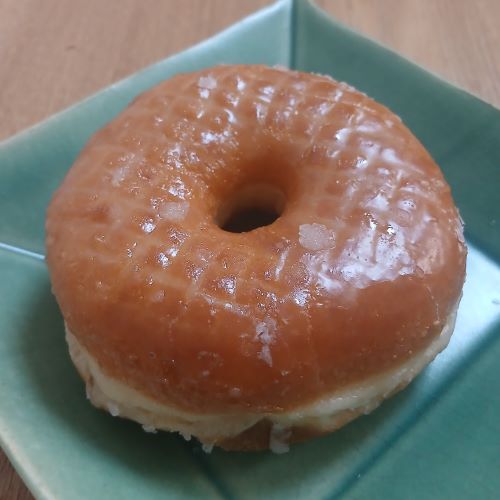 misdo★宇治抹茶ドーナツシリーズ「ドら抹茶 栗あん抹茶ホイップ」と定番「ハニーディップ」