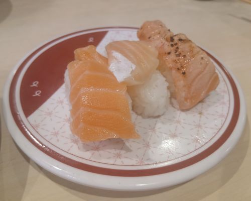 三姉妹で海老名♪はま寿司＆歩いた1万歩。口福堂の大福（2種）をお土産に。