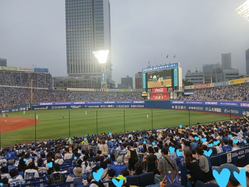 プロ野球観戦 at ハマスタ（ベイスターズ対ドラゴンズ）