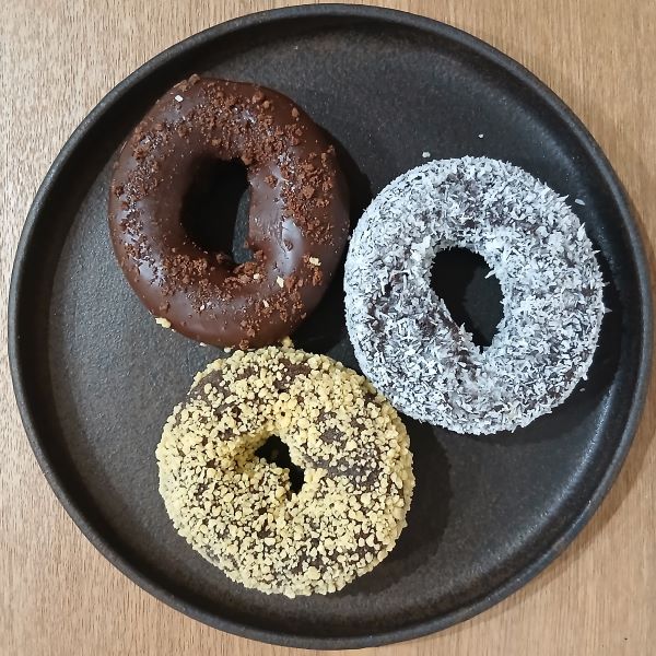 ミスタードーナツ★チョコレートドーナツ３種（ダブル・ゴールデン・ココナツ）