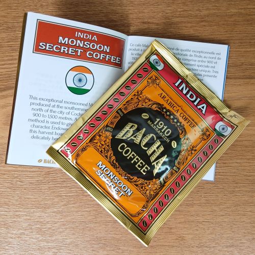 Bacha Coffee「INDIA モンスーンシークレット コーヒー」コーヒーで世界を旅する